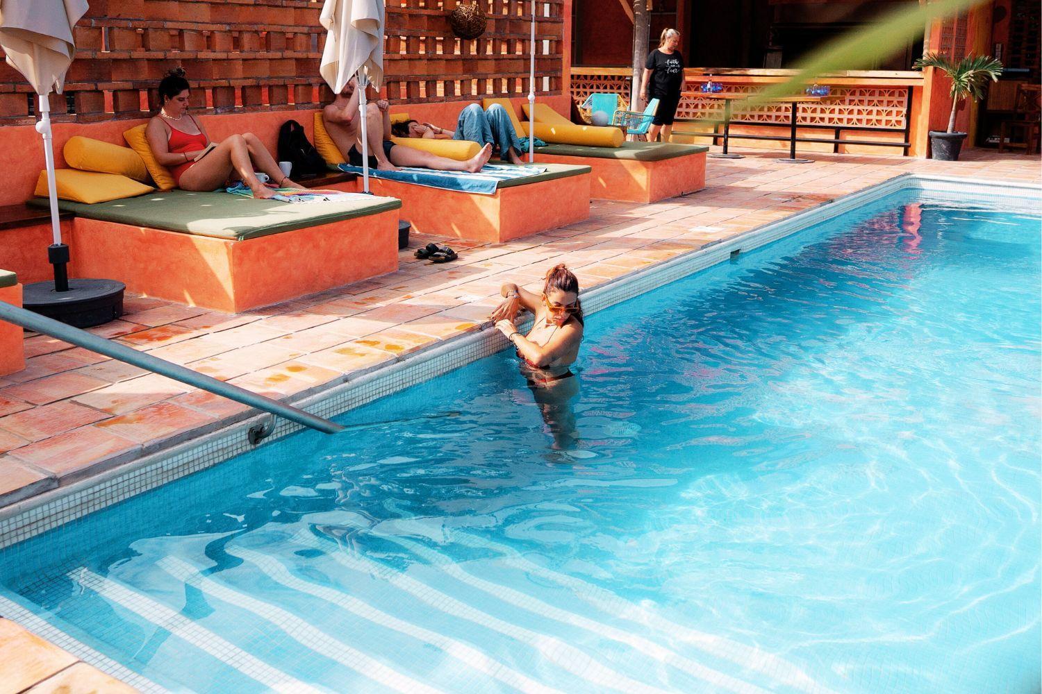 Casa Pepe Hotel Sayulita Luaran gambar The pool at the hotel